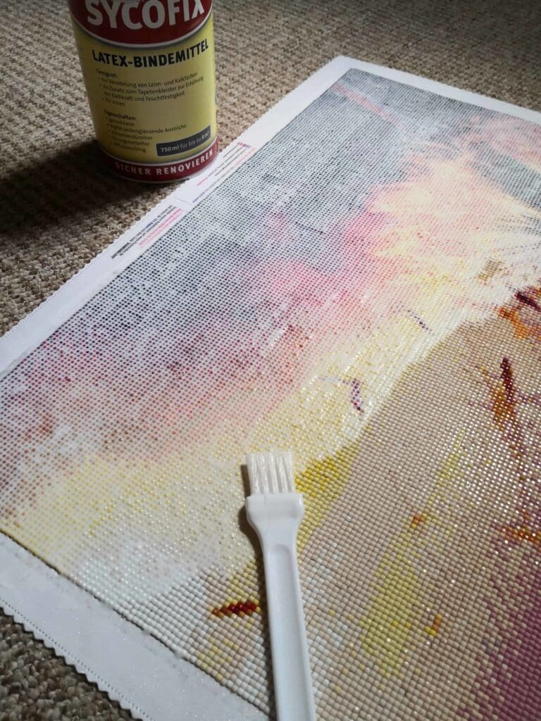 Painting beim Versiegeln
