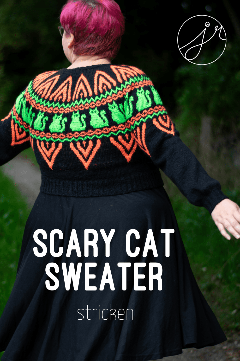 Scary Cat Sweater Pinterest