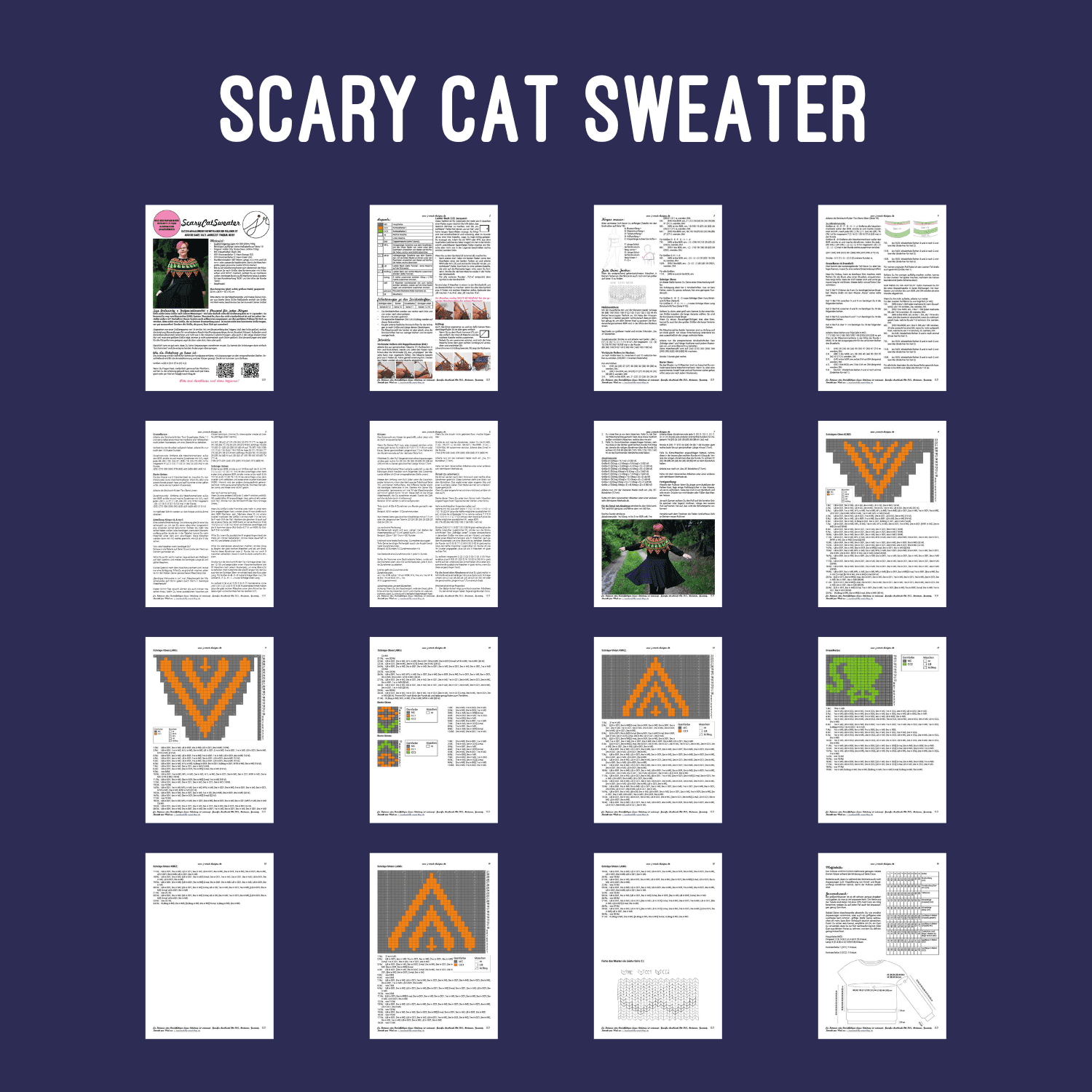 Scary Cat Sweater Übersicht